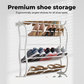 🏆 Over-the-Door Shoe Rack Organizer – 24 pockets & tool-free install – Fits standard doors, holds up to 24 pairs – perfect for entryway or closet 🚪✨