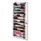 🏆 Over-the-Door Shoe Rack Organizer – 24 pockets & tool-free install – Fits standard doors, holds up to 24 pairs – perfect for entryway or closet 🚪✨