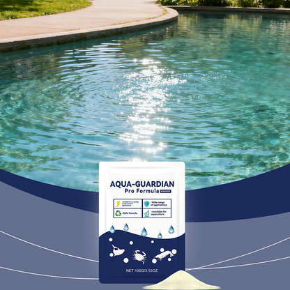 🐟🦐Aqua‑Guardian Pro Water Clarifier – Clears cloudy water instantly. Safe for fish & shrimp. Chemical‑free. 100g. 🌊✨