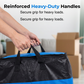 📦Last Day SALE ONLY £12.99!!!🧳Jumbo Moving & Storage Bag– Folds flat, perfect for moving, travel or closet organization – reusable & easy to clean 🏠