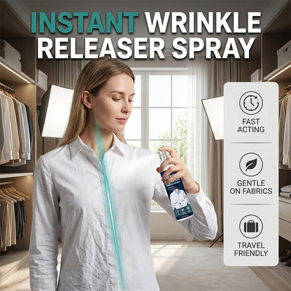 🏆🔥LAST DAY BUY 2 GET 1 FREE💖👔✨ Instant wrinkle release – no iron, travel-ready, static-free & fresh.