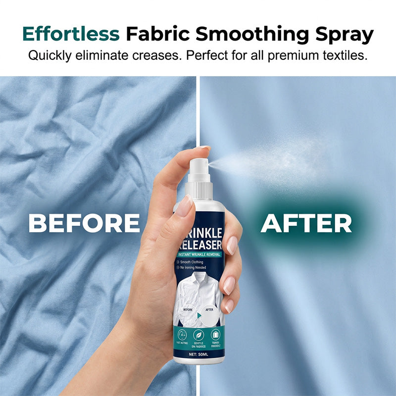 🏆🔥LAST DAY BUY 2 GET 1 FREE💖👔✨ Instant wrinkle release – no iron, travel-ready, static-free & fresh.