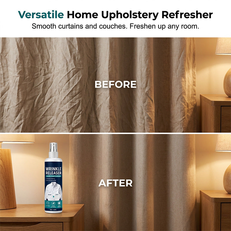 🏆🔥LAST DAY BUY 2 GET 1 FREE💖👔✨ Instant wrinkle release – no iron, travel-ready, static-free & fresh.