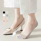3 Pairs Women's Ultra-Invisible Sheer Mesh Low-Cut Boat Socks