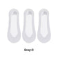 3 Pairs Women's Ultra-Invisible Sheer Mesh Low-Cut Boat Socks