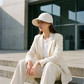✨Women’s UPF 50+ Elegant Foldable Sun Hat – Wide-Brim Cotton Bucket Hat with Neck Flap & Adjustable Strap 🌞🇬🇧 | Packable, Breathable & Beach-Ready
