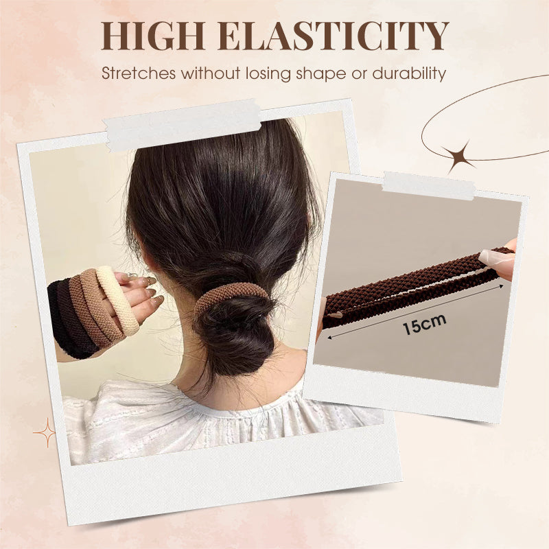 Durable Wide Elastic Hair Tie（10 PC）
