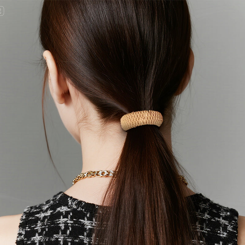 Durable Wide Elastic Hair Tie（10 PC）