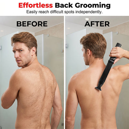🥳2026 HOT SALE🥳💞50K+ SOLD!🪒💪 55% OFF! Reach-Anywhere Body Trimmer – Extendable handle, precision heads. Trim back, chest & legs yourself – no help needed! 🧔✨