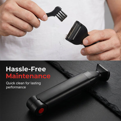 🥳2026 HOT SALE🥳💞50K+ SOLD!🪒💪 55% OFF! Reach-Anywhere Body Trimmer – Extendable handle, precision heads. Trim back, chest & legs yourself – no help needed! 🧔✨