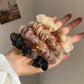 Elegant Rhinestone Mesh Hair Ties（2 PC)