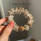 Elegant Rhinestone Mesh Hair Ties（2 PC)