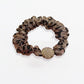 Elegant Rhinestone Mesh Hair Ties（2 PC)