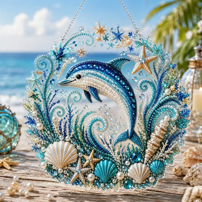 🌞💙Summer Hot Sale– Only ￡19.99‼️🌊DIY Ocean Pearl Painting🌊 – Create Your Own Unique Wall Art with a Beautiful Sea Theme