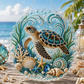🌞💙Summer Hot Sale– Only ￡19.99‼️🌊DIY Ocean Pearl Painting🌊 – Create Your Own Unique Wall Art with a Beautiful Sea Theme