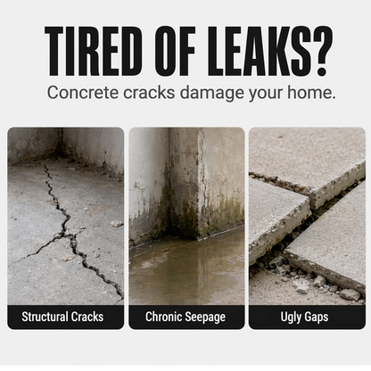 🔥🔥Waterproof Concrete Crack Filler & Sealant