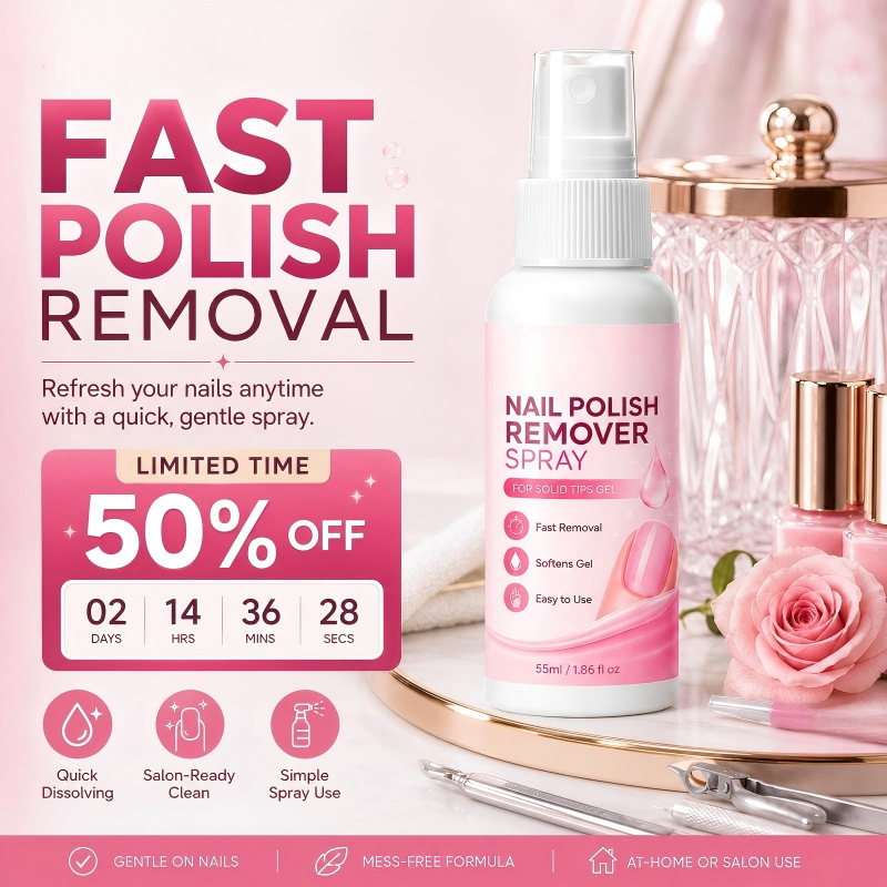 💅Nail Polish Dissolving Spray, Gentle & Effective