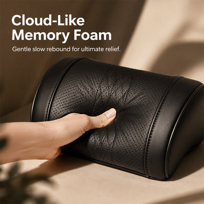 🌞New Hot Selling 50% OFF🎁🚗💤 Relieve Driving Fatigue! Universal Memory Foam Car Headrest Neck Pillow, Ergonomic Support Auto Neck Cushion for Long Road Trips