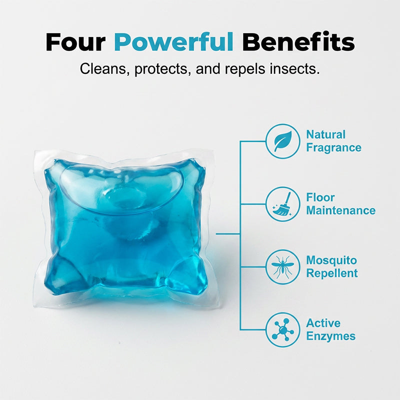 🥳2026 HOT SALE🥳💞50K+ SOLD!🏠💧 50% OFF! Drain Deodorizer Pods – Bio‑enzyme formula neutralizes smells at the source. Instant fresh scent, no harsh chemicals. Say goodbye to embarrassing odours. 🚰✅
