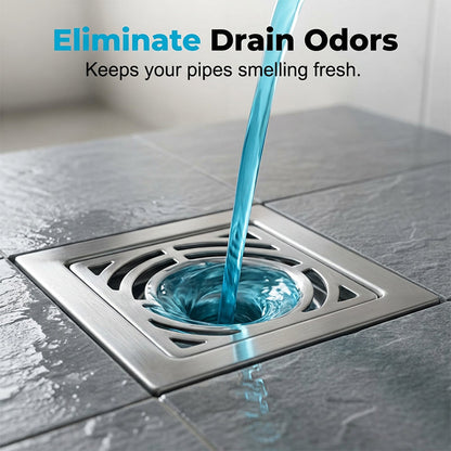 🥳2026 HOT SALE🥳💞50K+ SOLD!🏠💧 50% OFF! Drain Deodorizer Pods – Bio‑enzyme formula neutralizes smells at the source. Instant fresh scent, no harsh chemicals. Say goodbye to embarrassing odours. 🚰✅