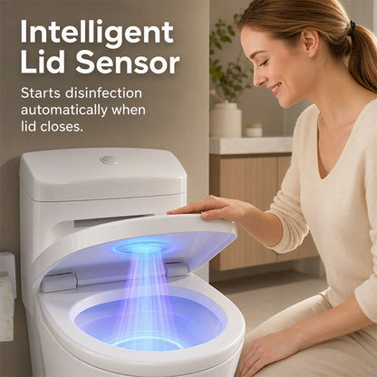🍃🏆Special Price £10.99 ! 🚽 Smart UVC Toilet Sterilizer Light