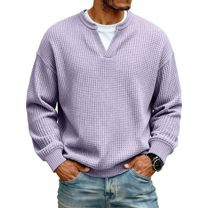 📢Layered Comfort Waffle Tee
