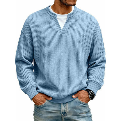 📢Layered Comfort Waffle Tee