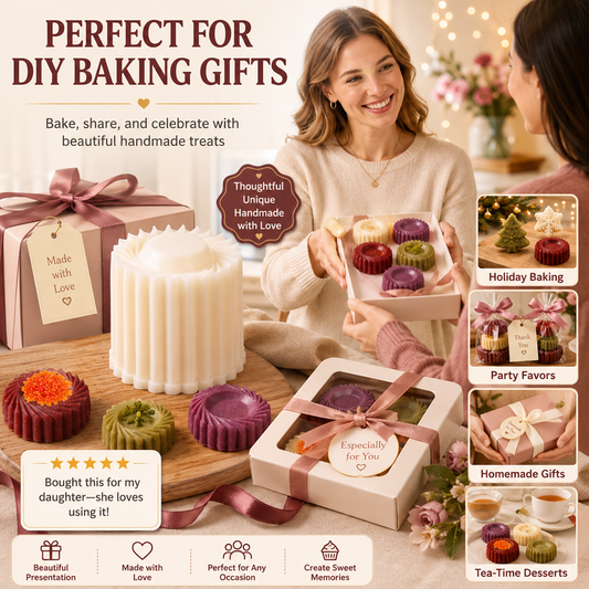 🥳2026 Holiday Special🎄🔥50% OFF — Creative Pastry Mold Set – fully detachable design, cleans in seconds with no trapped dough. Sharp engraved patterns deliver bakery-quality results every time. Baking made easy & fun! 🧼✨