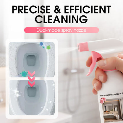 🧼 Multi-Purpose Bathroom Cleaner Spray: Removes Limescale & Soap Scum, Botanical Scent, Safe for Glass & Tiles