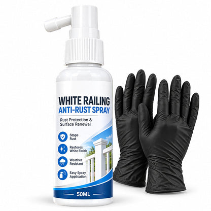 🛡️ White Railing Care Spray | Surface Refresh