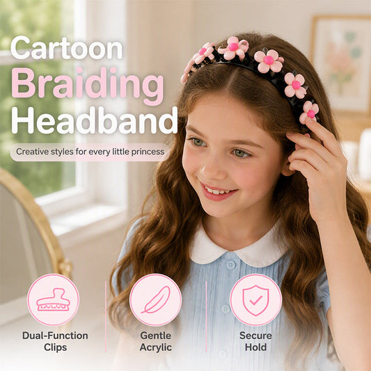 ⏳HOT SALE⏰Cute Cartoon Hairband for Girls🎀🌺