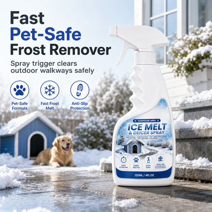 🥳🥳2026 HOT SALE🥳💞50K+ SOLD! ❄️🐾 50% OFF! Outdoor De-Icing & Snow Melting Spray – pet-safe, dissolves frost on contact. Clear steps, walkways & patios fast! 🛡️✅